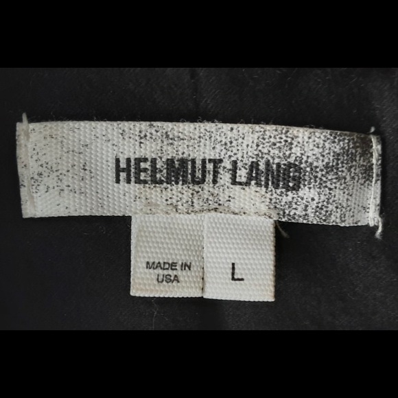 Helmut Lang Moto cotton leather shearling jacket - Picture 11 of 16